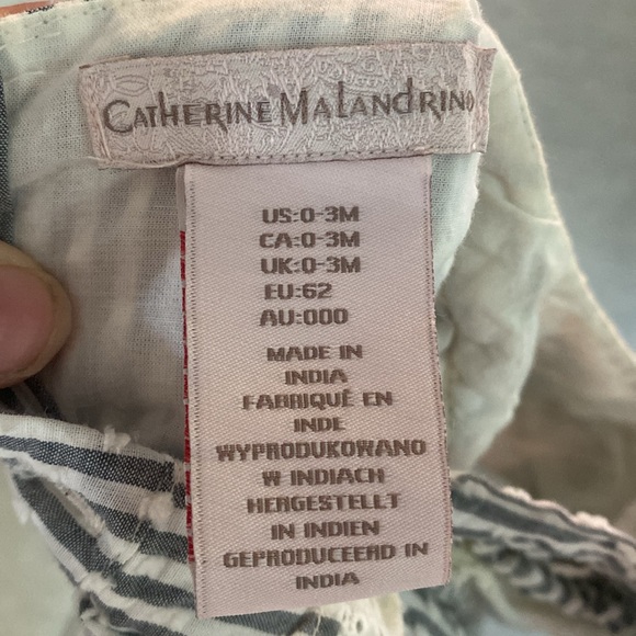 Catherine MaLandrino 0-3 Dress and leggings set - Picture 4 of 6